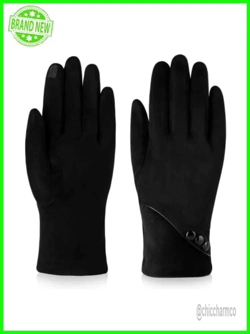 Women's Touch Screen Winter Gloves - Fleece Lined Windproof